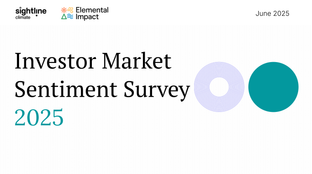 đ Our 2025 climate tech investor pulse check